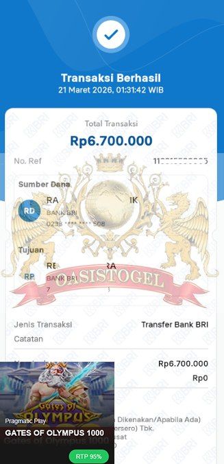 BUKTI JACKPOT OASISTOGEL