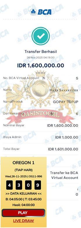 BUKTI JACKPOT OASISTOGEL