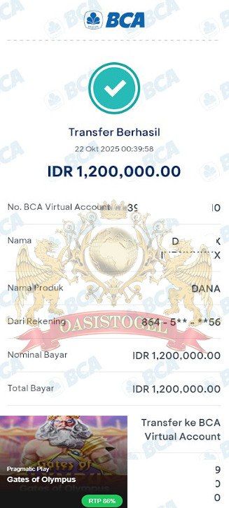 BUKTI JACKPOT OASISTOGEL