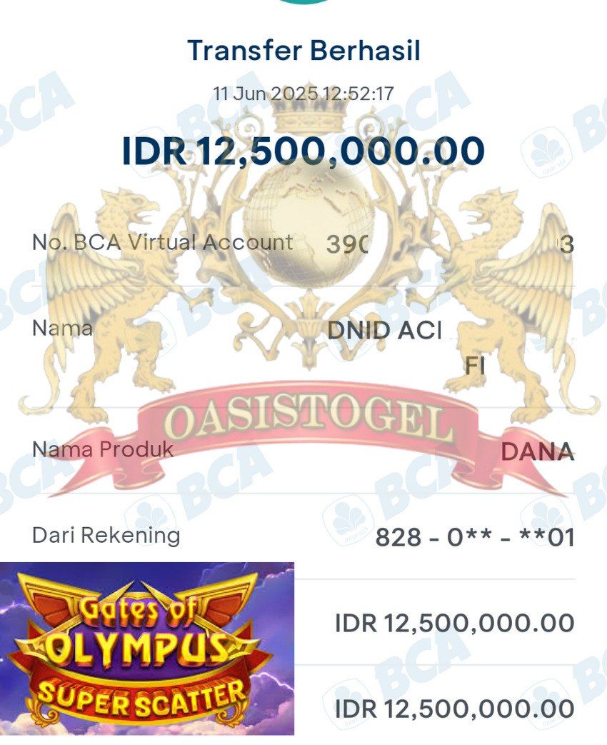 BUKTI JACKPOT OASISTOGEL
