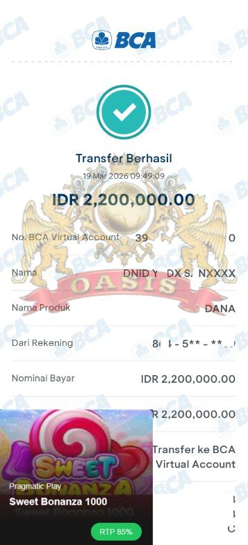 BUKTI JACKPOT OASISTOGEL