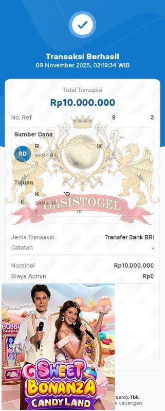 BUKTI JACKPOT OASISTOGEL