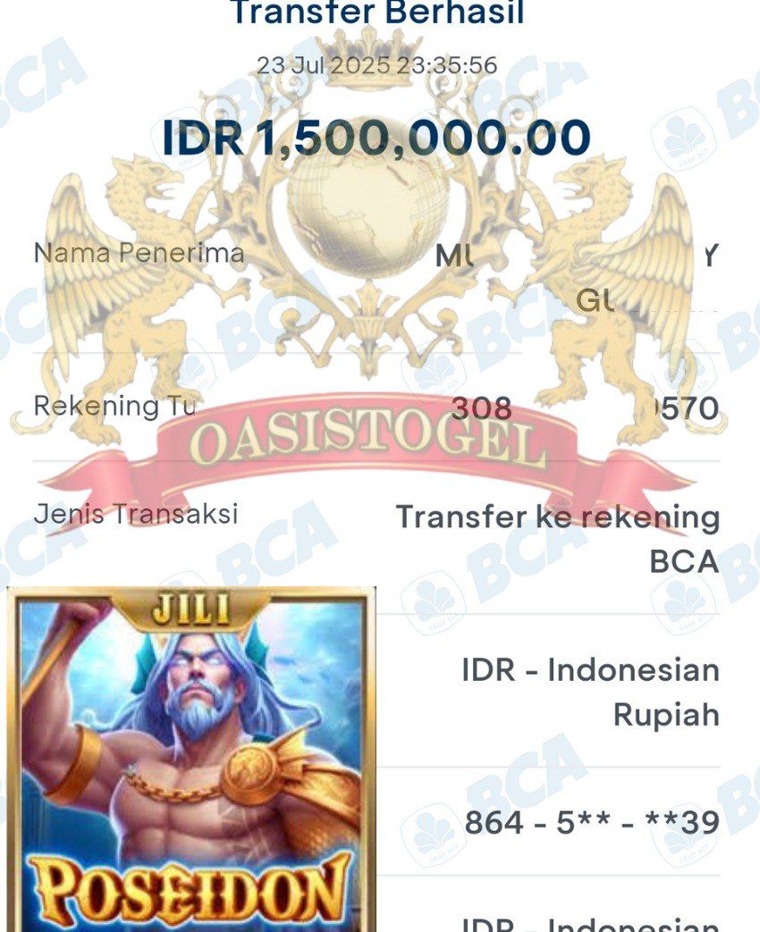 BUKTI JACKPOT OASISTOGEL