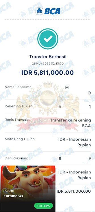 BUKTI JACKPOT OASISTOGEL