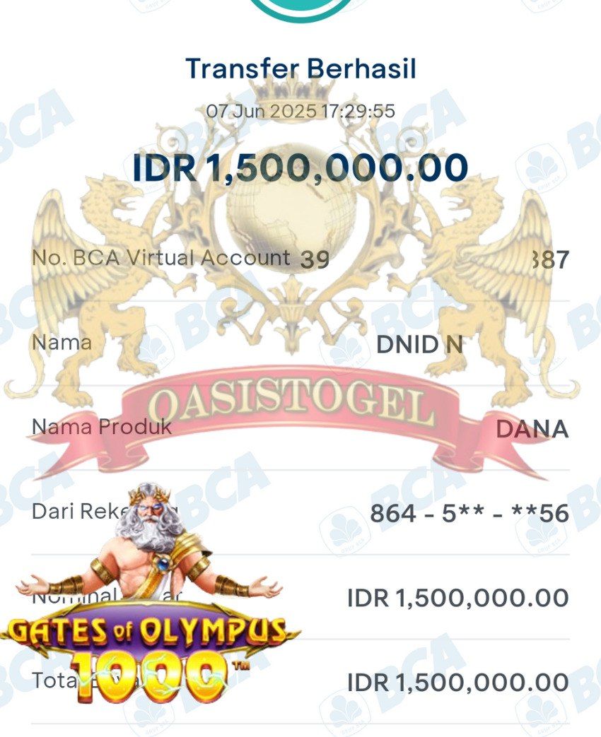 BUKTI JACKPOT OASISTOGEL