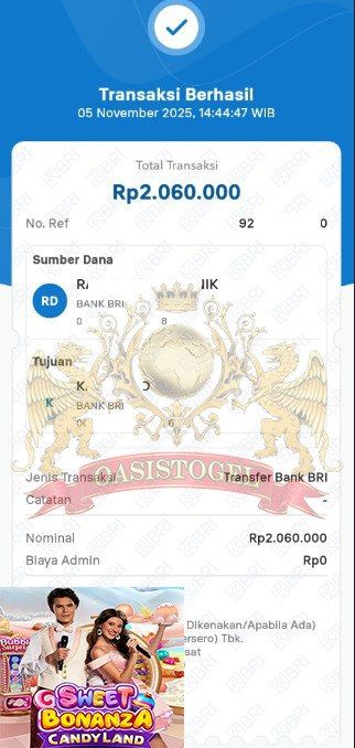 BUKTI JACKPOT OASISTOGEL