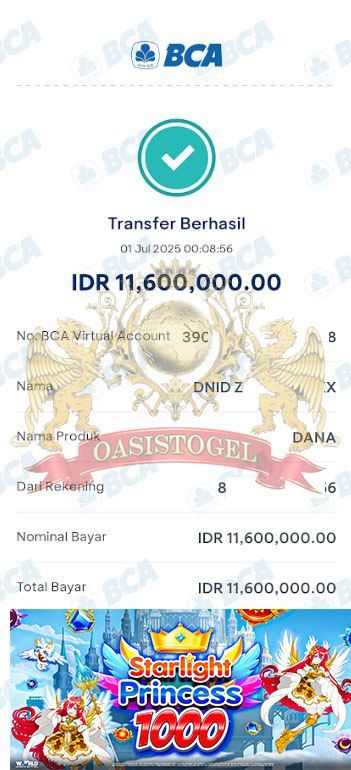 BUKTI JACKPOT OASISTOGEL