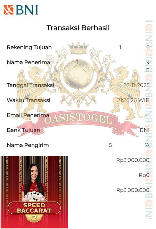 BUKTI JACKPOT OASISTOGEL