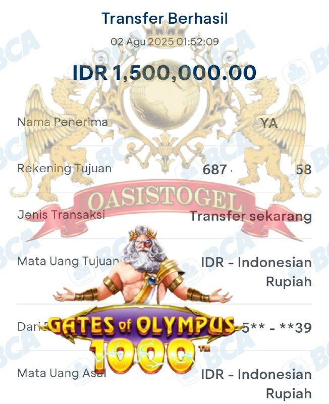 BUKTI JACKPOT OASISTOGEL