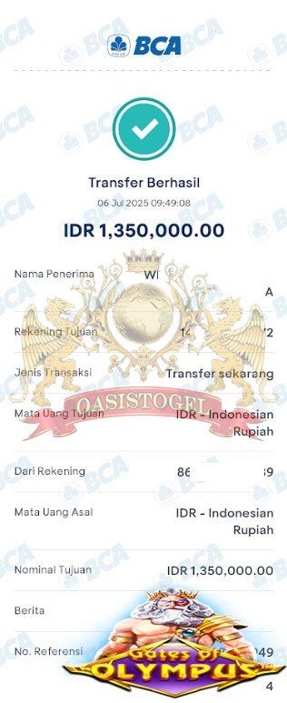 BUKTI JACKPOT OASISTOGEL