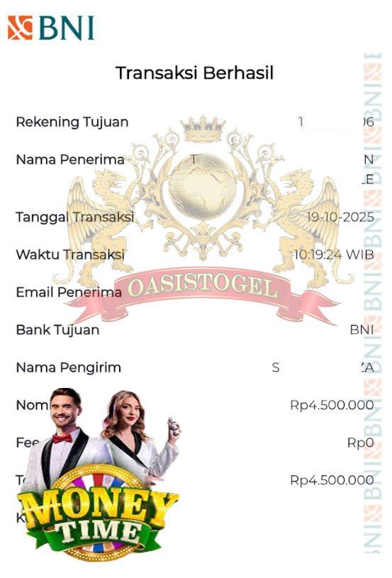 BUKTI JACKPOT OASISTOGEL