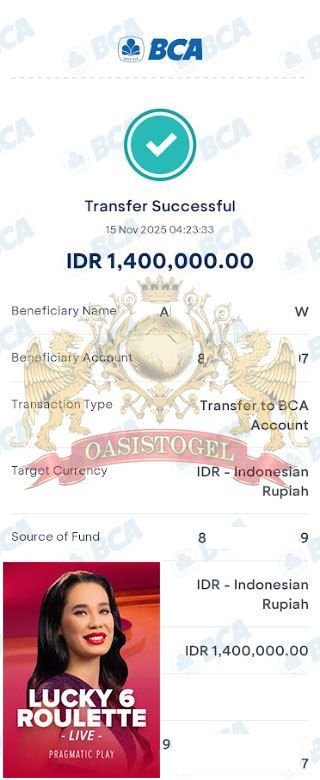 BUKTI JACKPOT OASISTOGEL