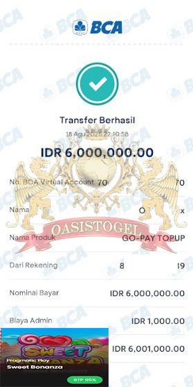 BUKTI JACKPOT OASISTOGEL