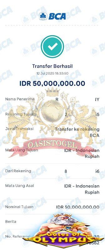 BUKTI JACKPOT OASISTOGEL