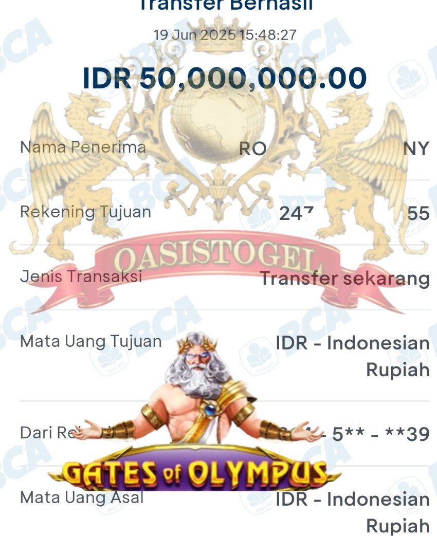BUKTI JACKPOT OASISTOGEL