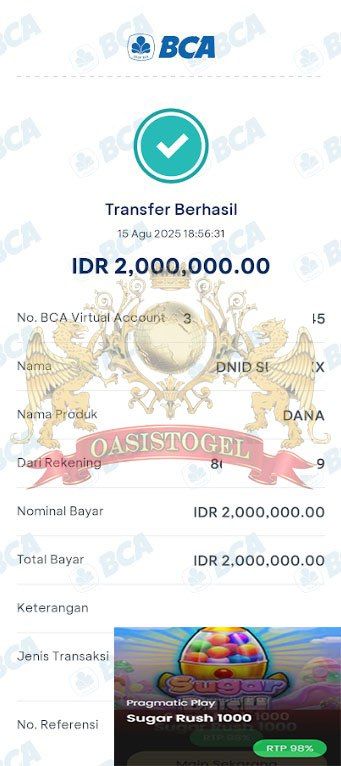 BUKTI JACKPOT OASISTOGEL