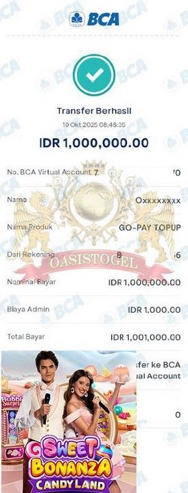 BUKTI JACKPOT OASISTOGEL