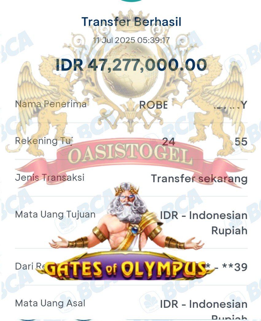 BUKTI JACKPOT OASISTOGEL