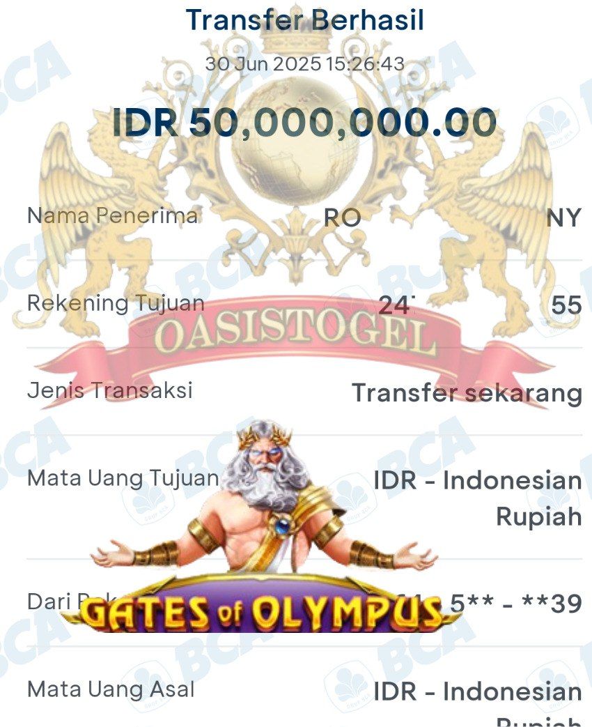 BUKTI JACKPOT OASISTOGEL