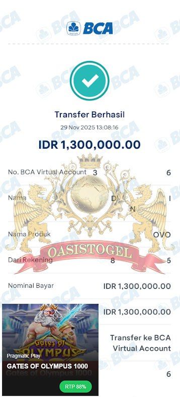 BUKTI JACKPOT OASISTOGEL