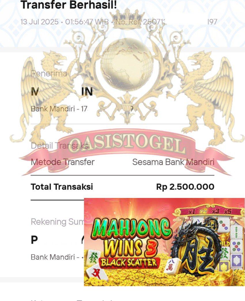 BUKTI JACKPOT OASISTOGEL