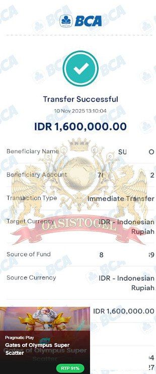 BUKTI JACKPOT OASISTOGEL