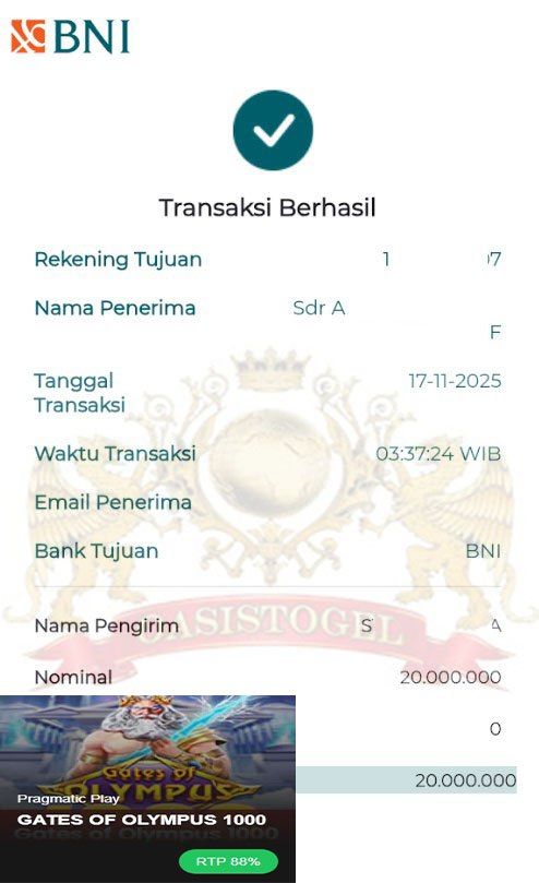 BUKTI JACKPOT OASISTOGEL