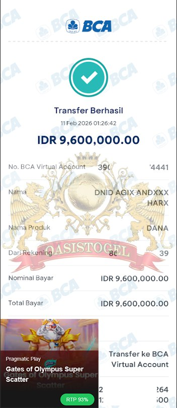 BUKTI JACKPOT OASISTOGEL