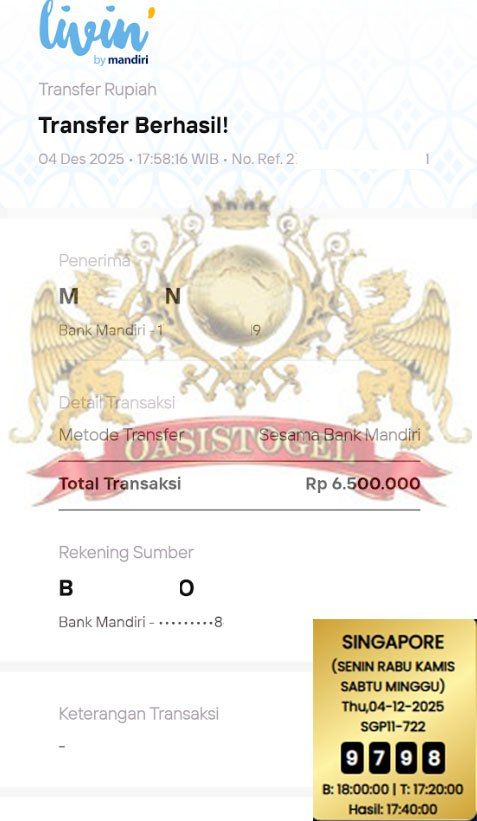 BUKTI JACKPOT OASISTOGEL