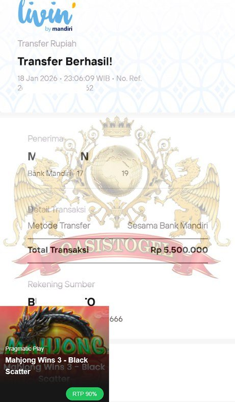 BUKTI JACKPOT OASISTOGEL