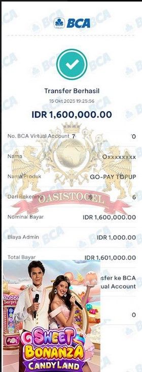 BUKTI JACKPOT OASISTOGEL