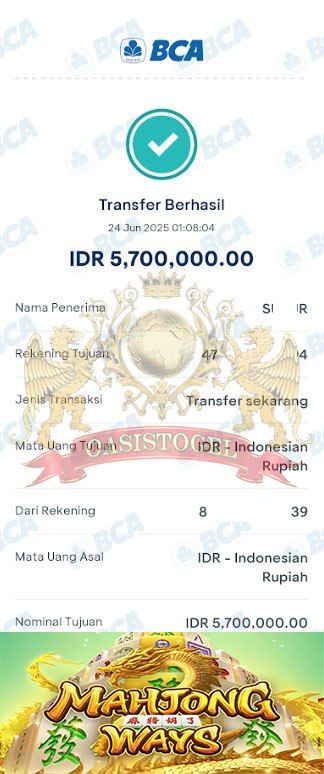 BUKTI JACKPOT OASISTOGEL
