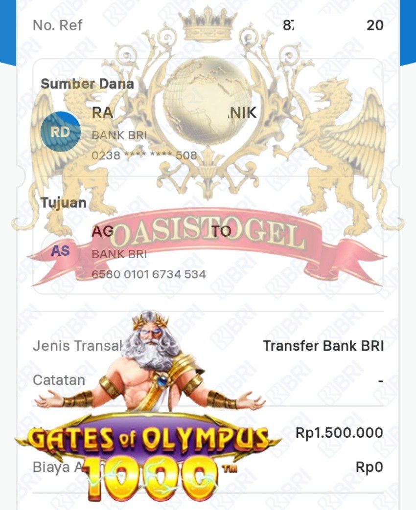 BUKTI JACKPOT OASISTOGEL