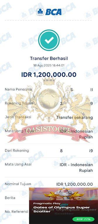 BUKTI JACKPOT OASISTOGEL