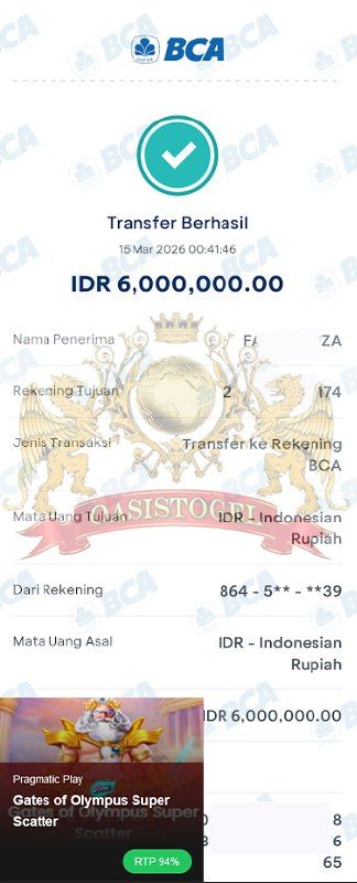 BUKTI JACKPOT OASISTOGEL