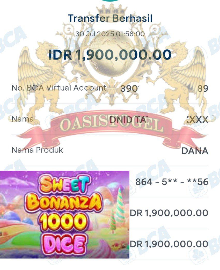 BUKTI JACKPOT OASISTOGEL