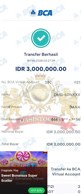 BUKTI JACKPOT OASISTOGEL