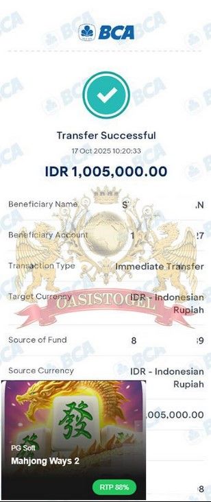 BUKTI JACKPOT OASISTOGEL