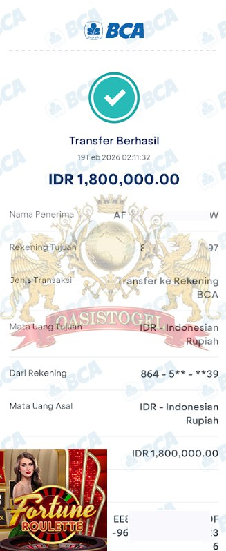 BUKTI JACKPOT OASISTOGEL