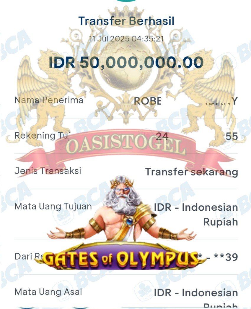 BUKTI JACKPOT OASISTOGEL