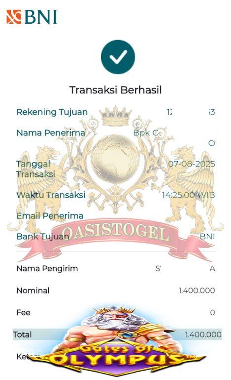 BUKTI JACKPOT OASISTOGEL