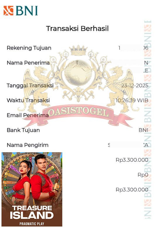 BUKTI JACKPOT OASISTOGEL