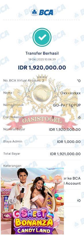 BUKTI JACKPOT OASISTOGEL