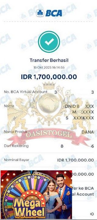 BUKTI JACKPOT OASISTOGEL