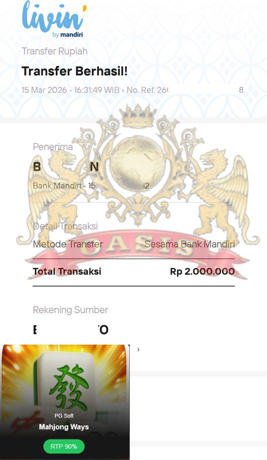 BUKTI JACKPOT OASISTOGEL