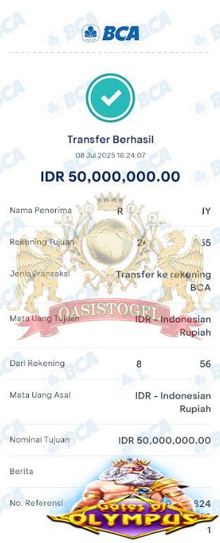 BUKTI JACKPOT OASISTOGEL