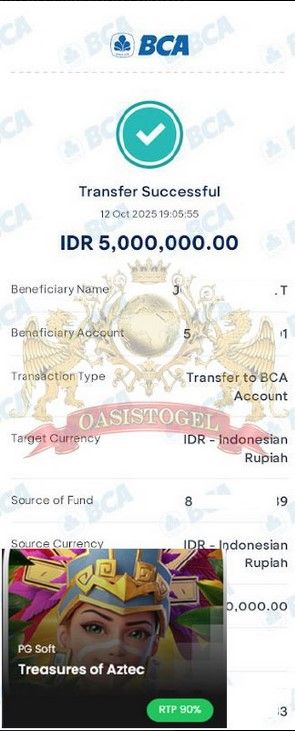 BUKTI JACKPOT OASISTOGEL