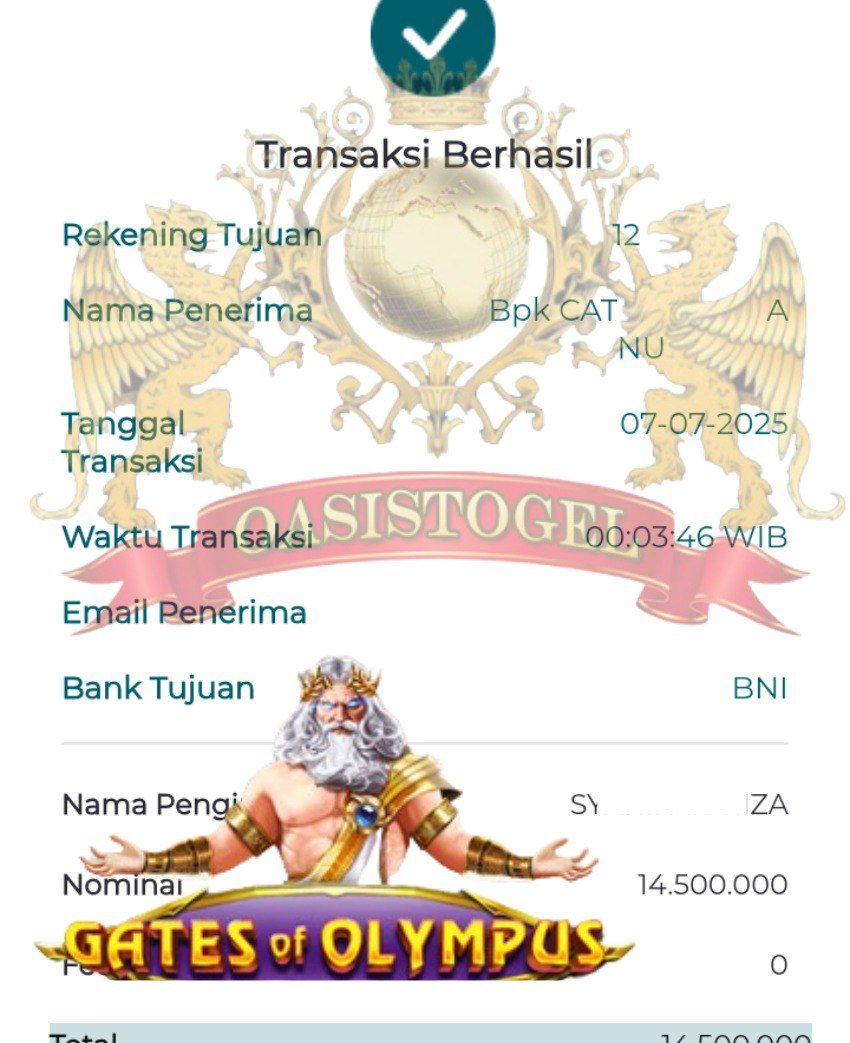 BUKTI JACKPOT OASISTOGEL
