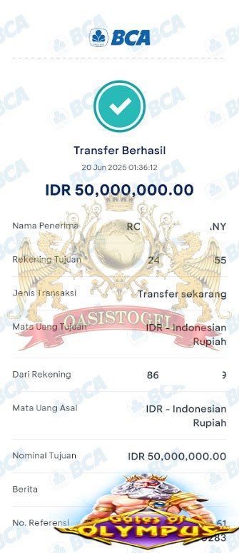 BUKTI JACKPOT OASISTOGEL