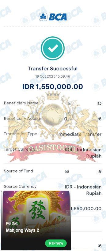 BUKTI JACKPOT OASISTOGEL